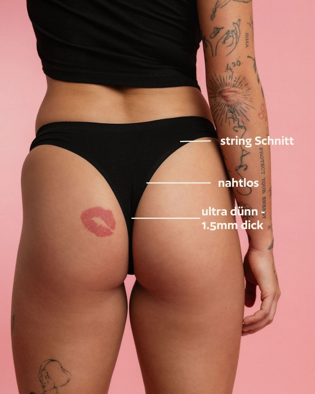 Daily - String - Schwarz