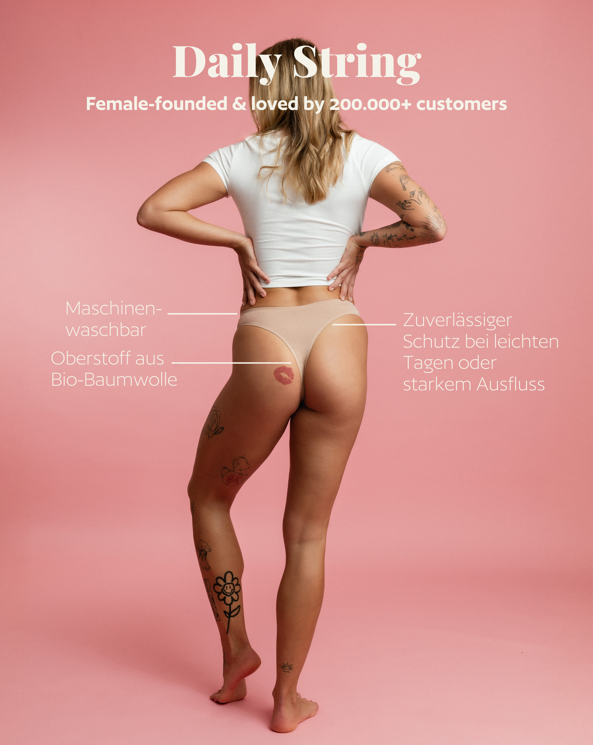 Daily - String - Beige