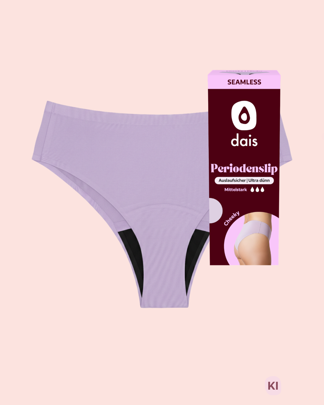 Periodenunterwäsche - Cheeky - Lilac Limited Edition