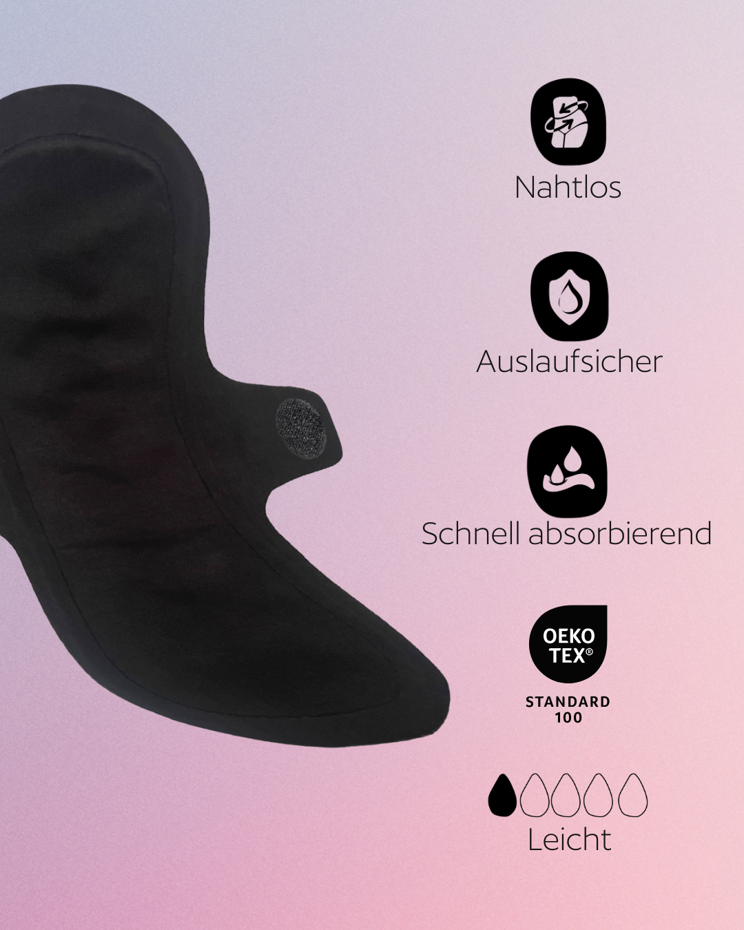 Waschbare Slipeinlage