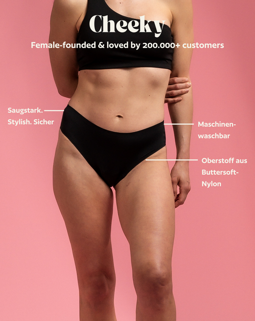 Periodenunterwäsche- Cheeky- Nylon