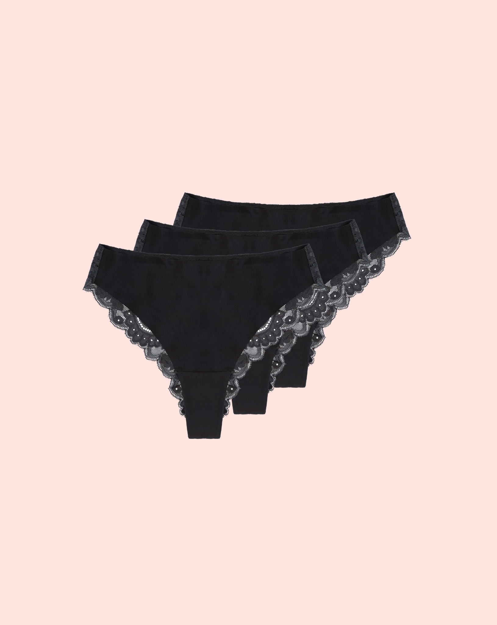 Daily - Brazilian Lace - Black