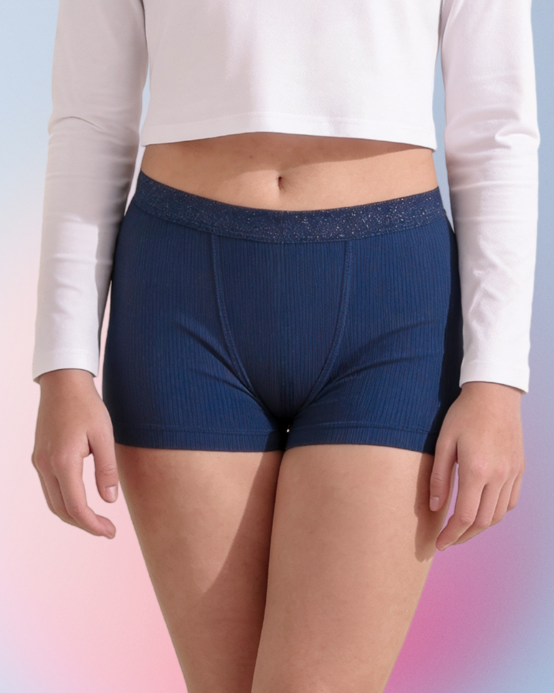 Periodenunterwäsche-Teen-Shorty-Navy