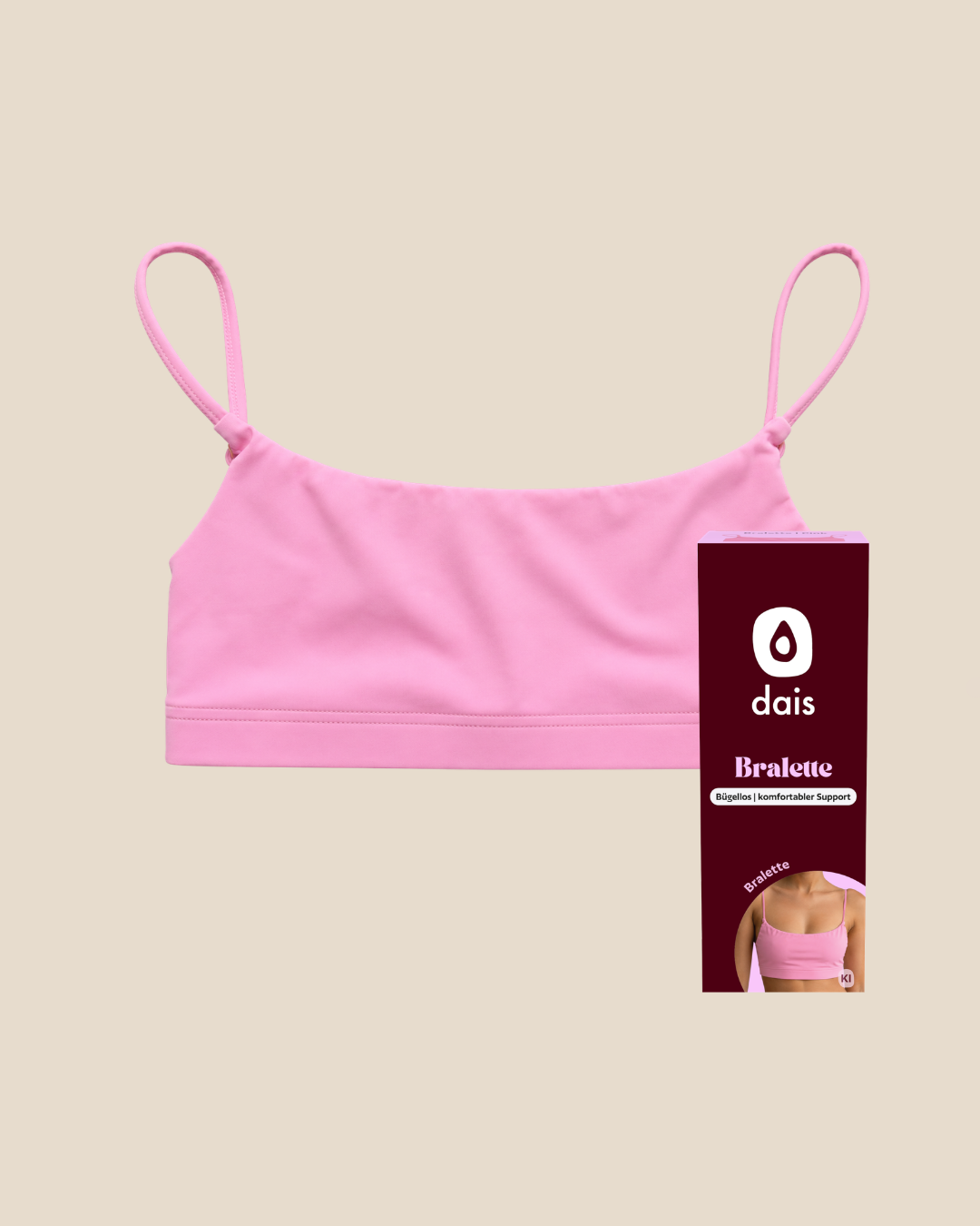 Bralette-Nylon-Pink Limited Edition