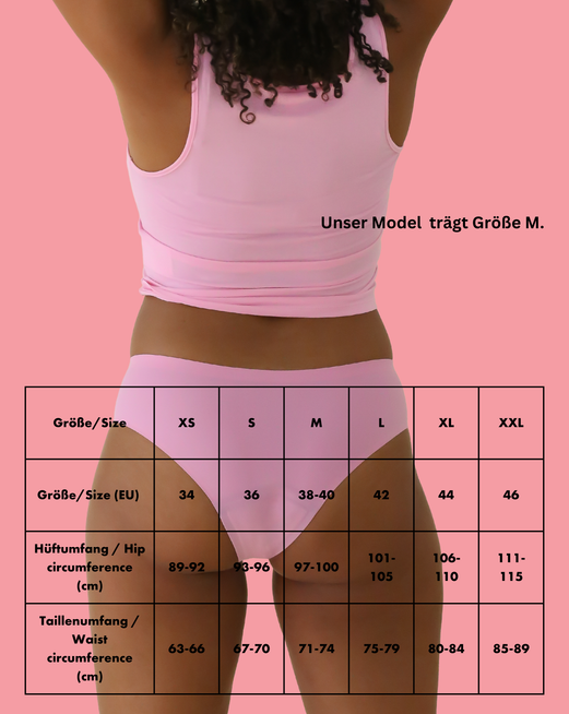Periodenslip - Limited Edition: Cheeky in Pink 
