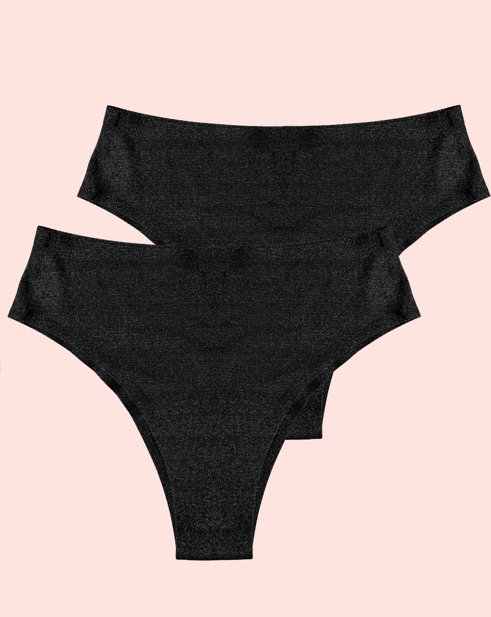 Periodenunterwäsche - Cheeky - Glitzer Schwarz