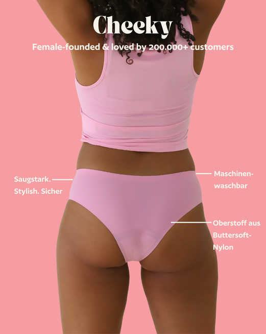 Periodenslip - Limited Edition: Cheeky in Pink 