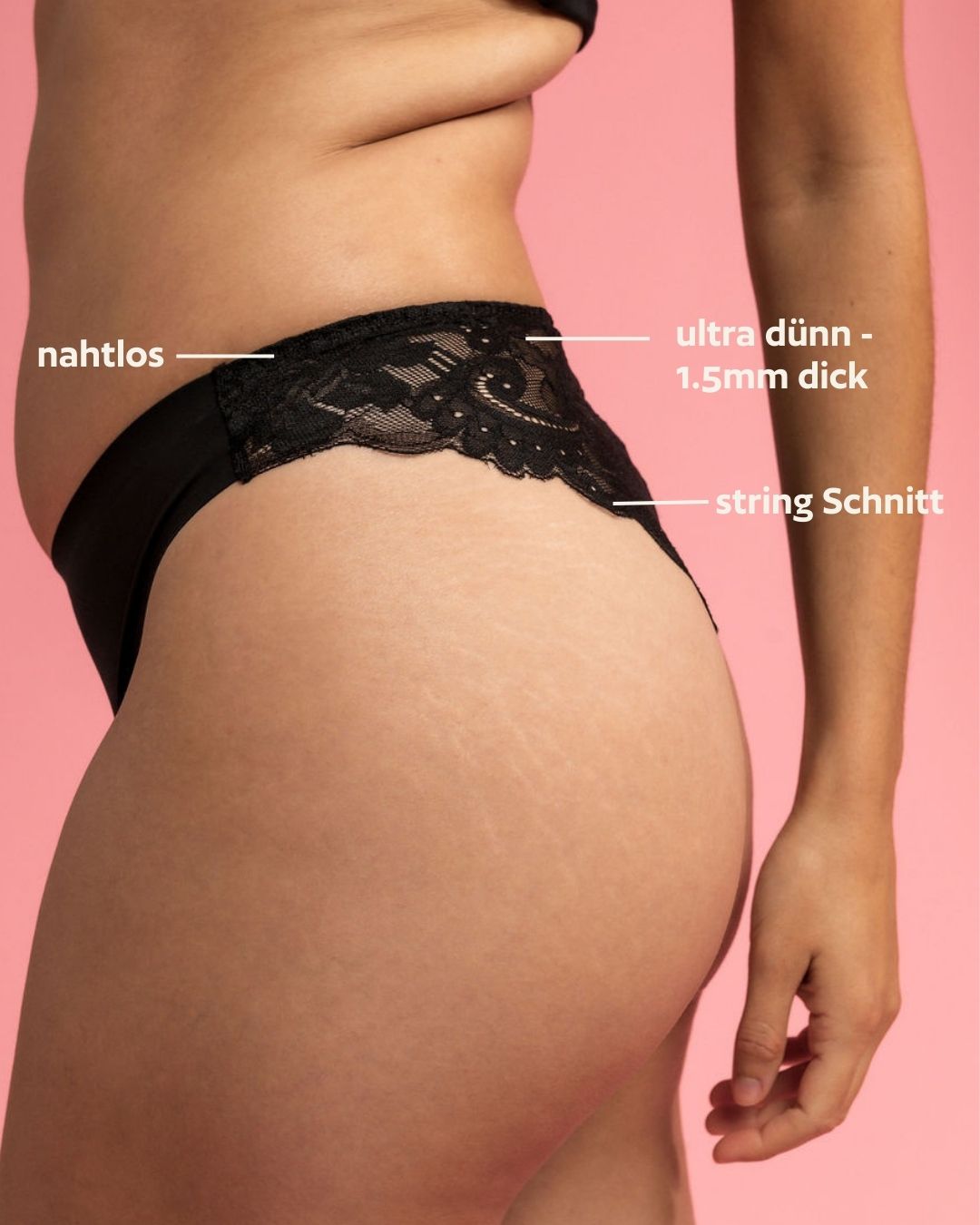 Daily - Brazilian Lace - Black