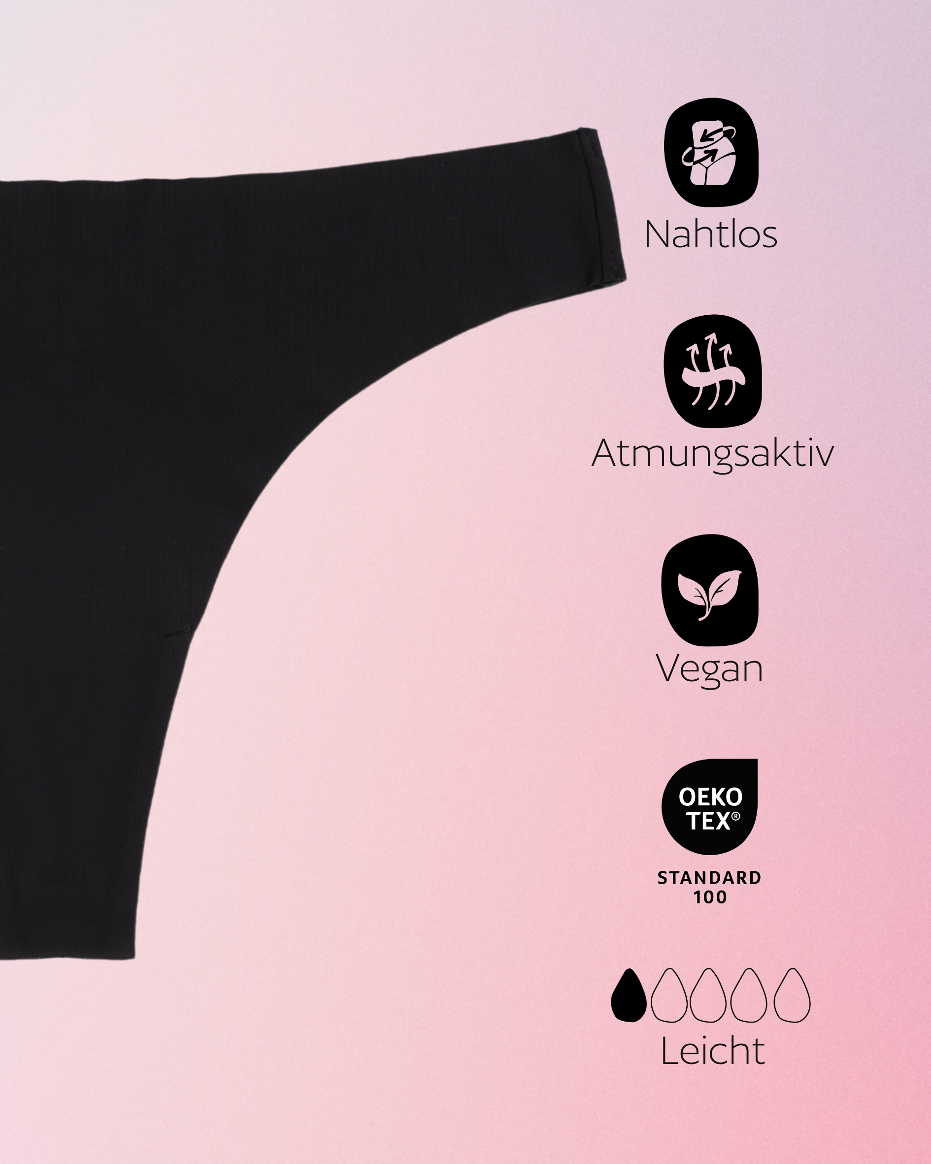 Daily - String - Schwarz