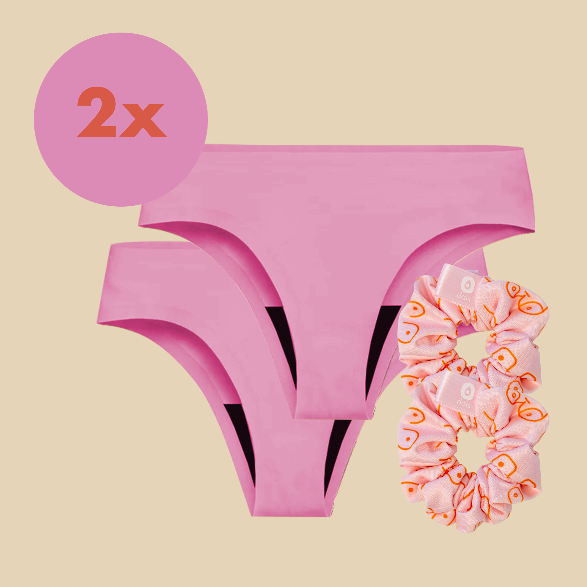 Women's Pink Period Panties