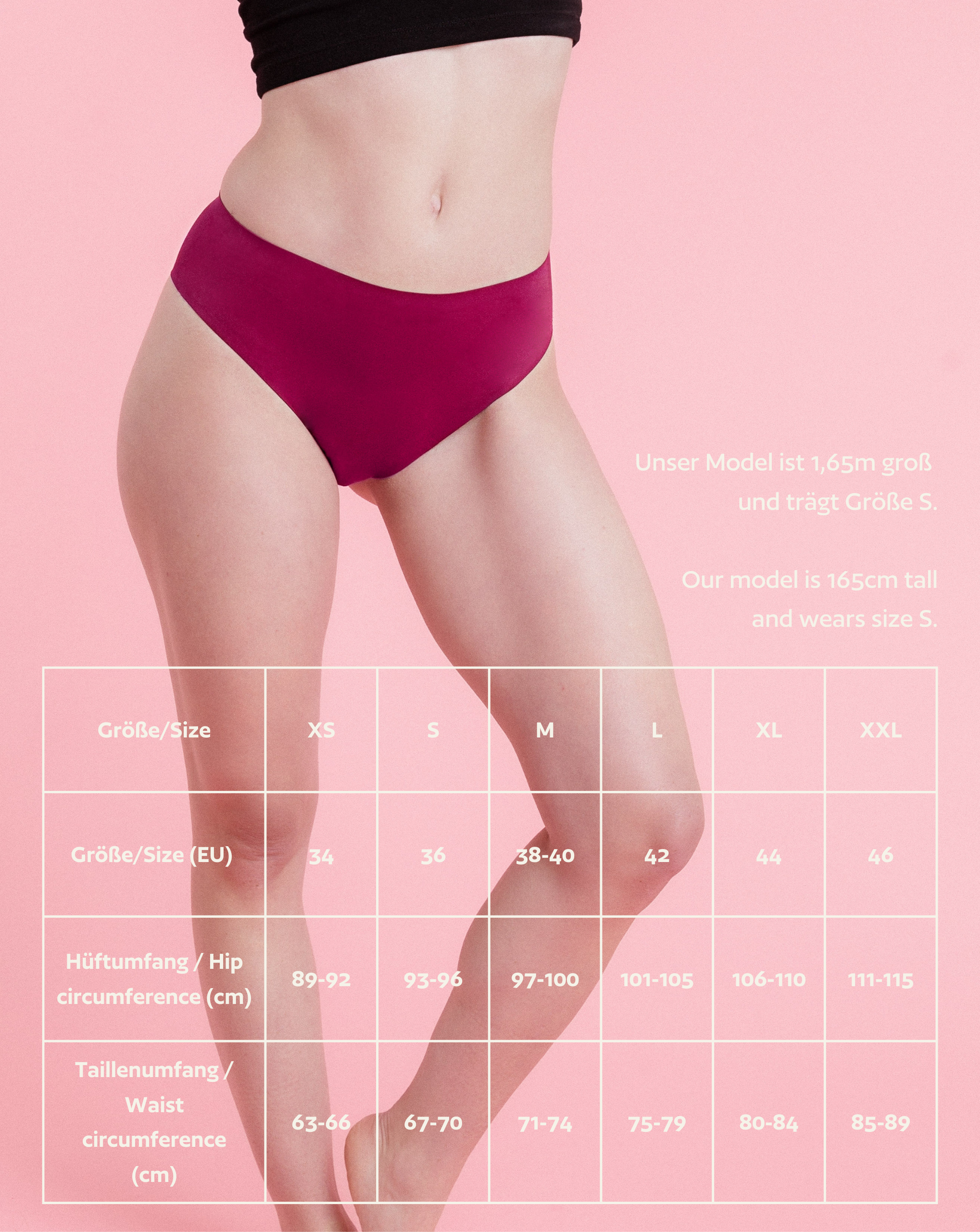 Periodenunterwäsche - Cheeky - Berry