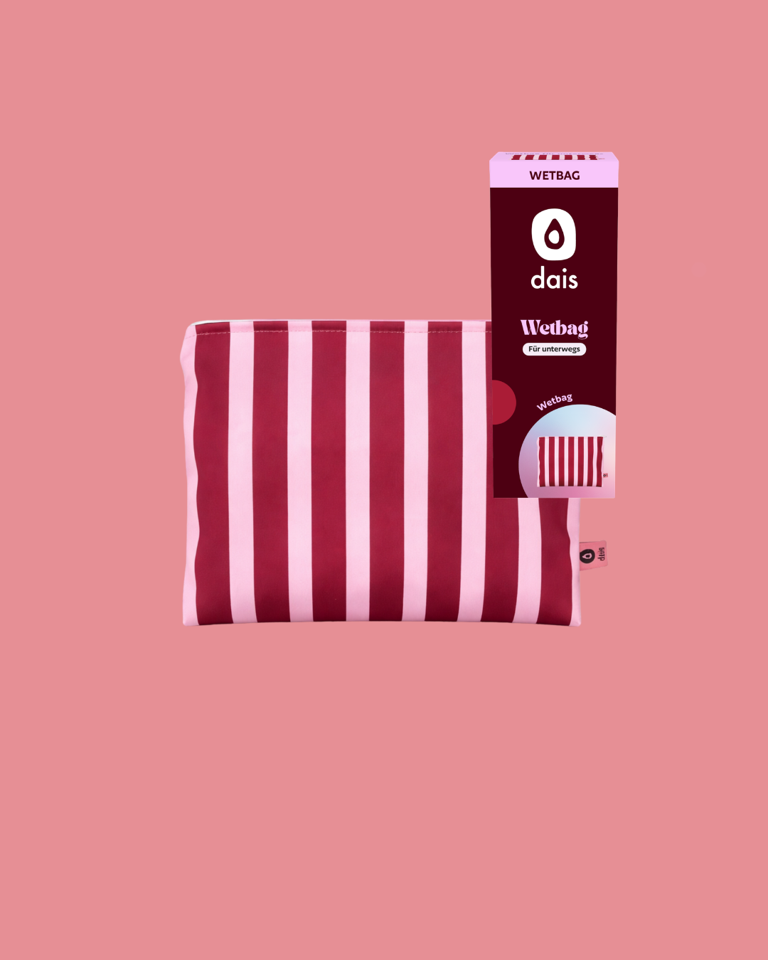 Wetbag Stripe Me Pink