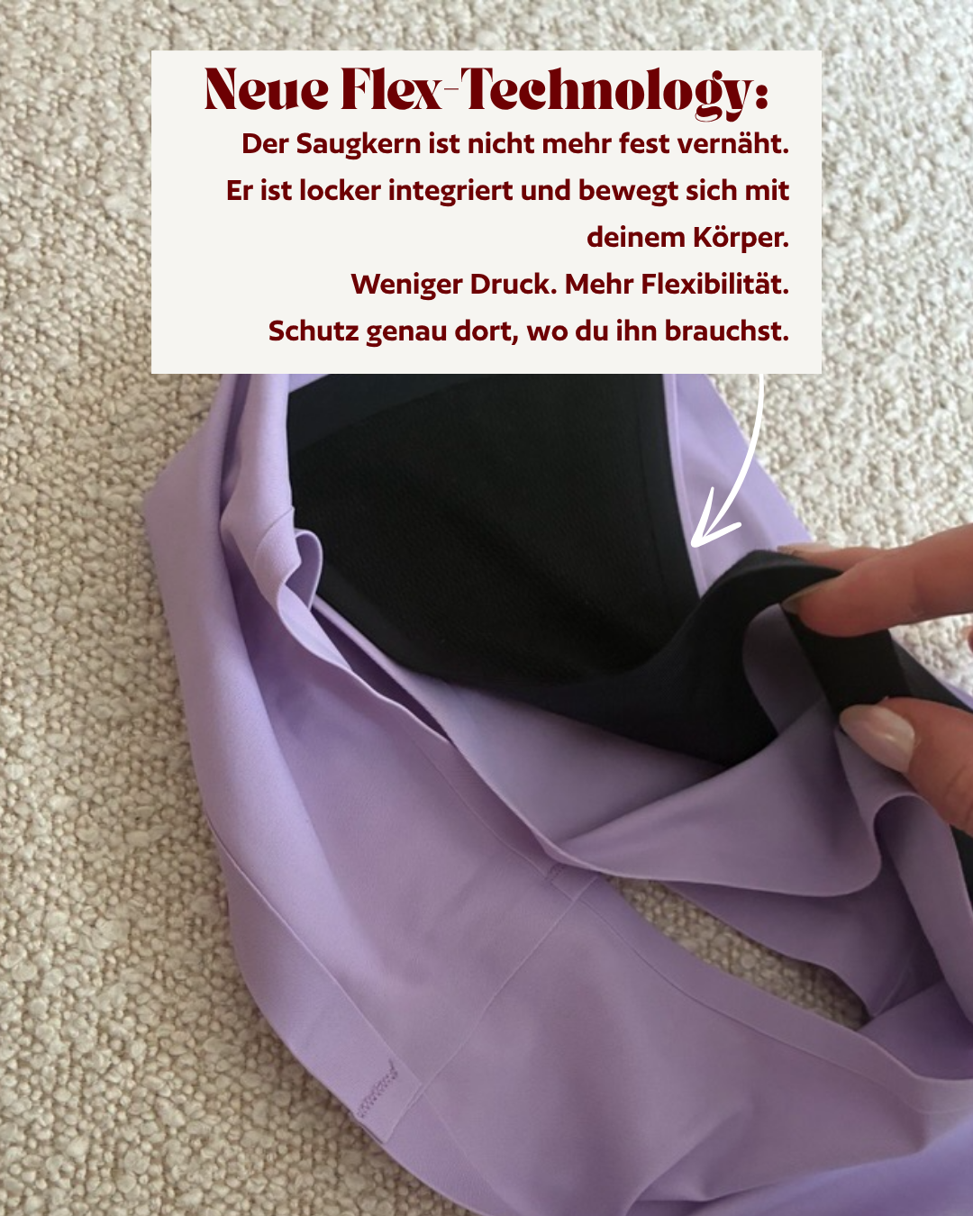 Periodenunterwäsche - Cheeky - Lilac Limited Edition
