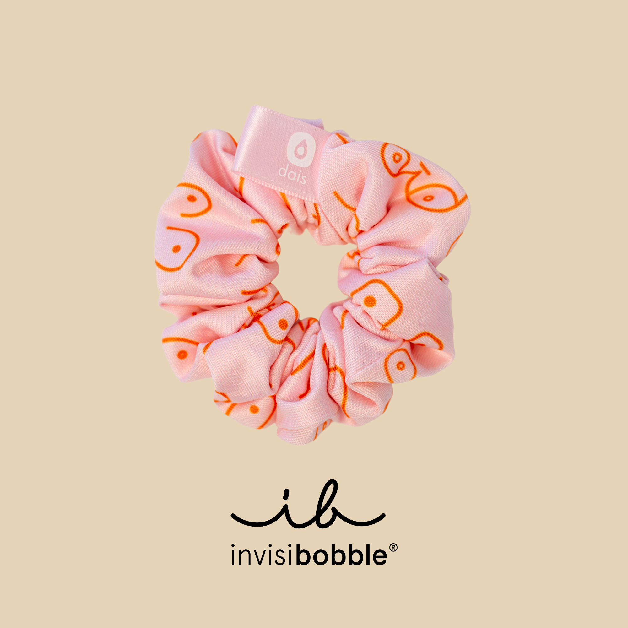 invisibobble x dais sprunchie hair accessory. 
