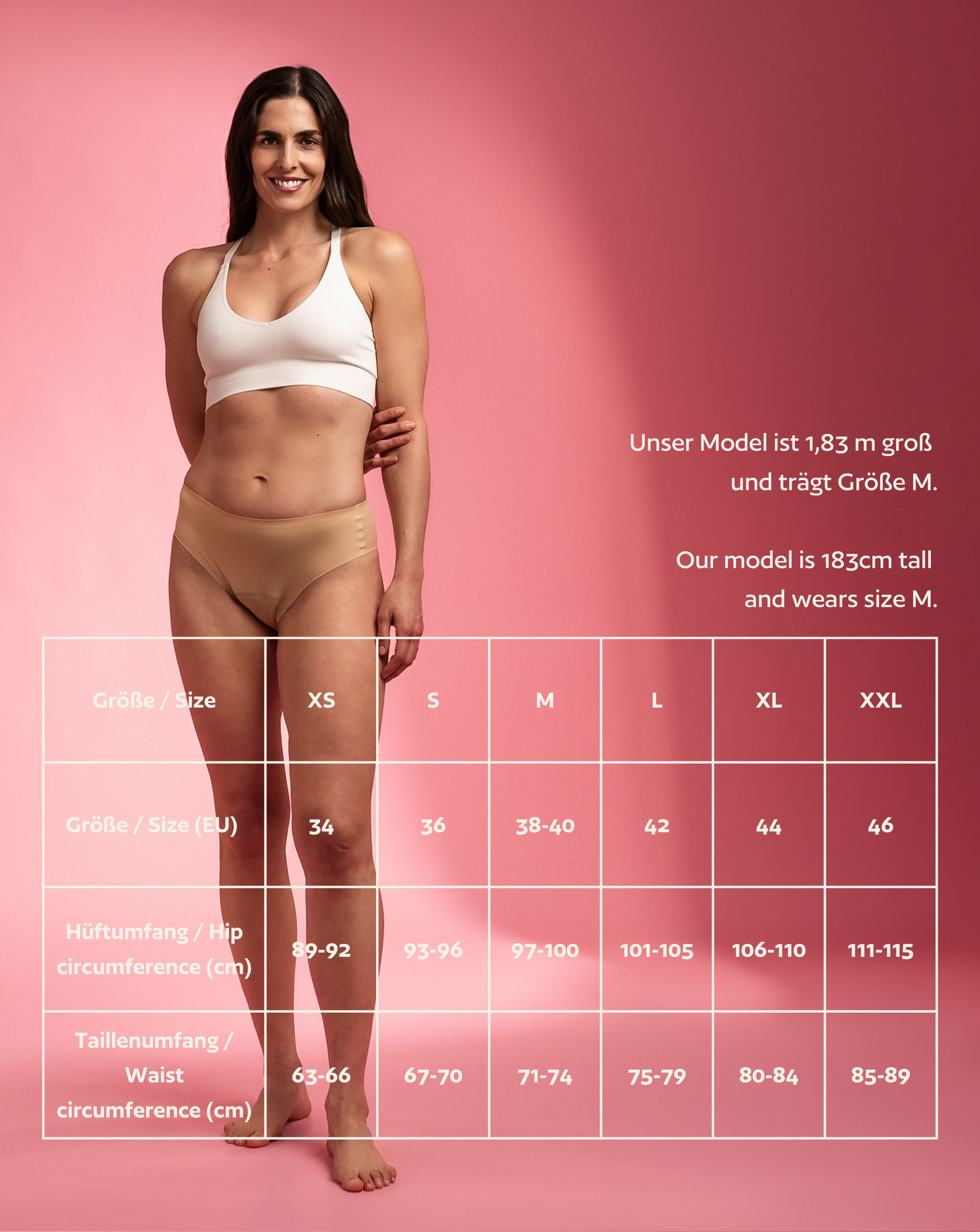 Periodenunterwäsche - Cheeky - Beige